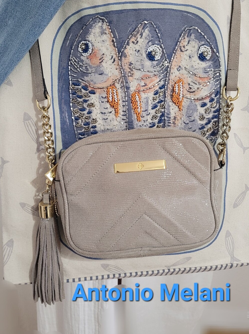 ANTONIO MELANI LEATHER Crossbody